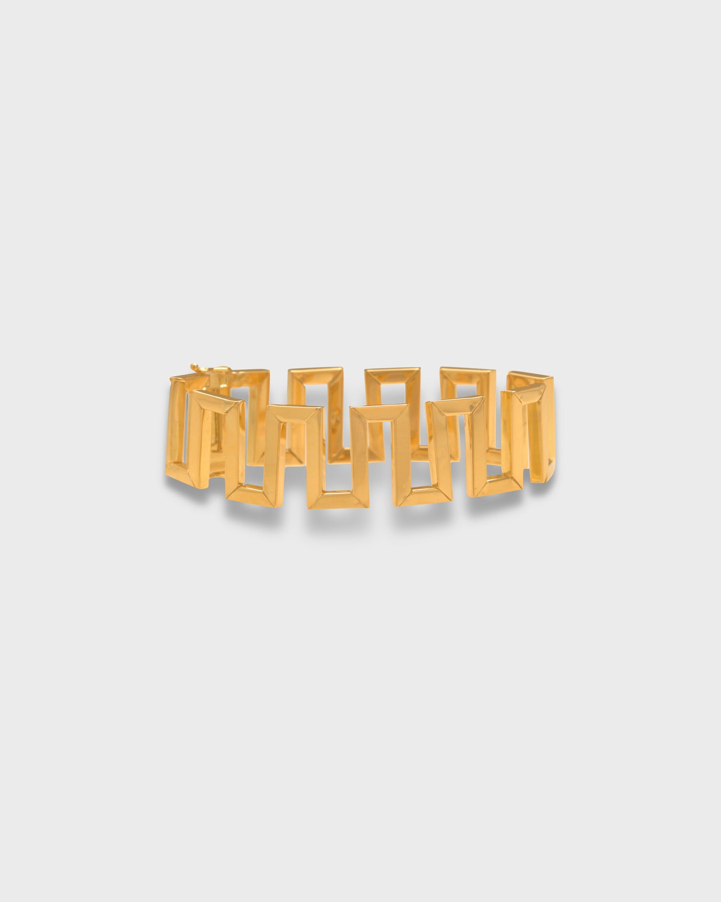 TIFFANY & CO. YELLOW GOLD MEANDER BRACELET, 1960s