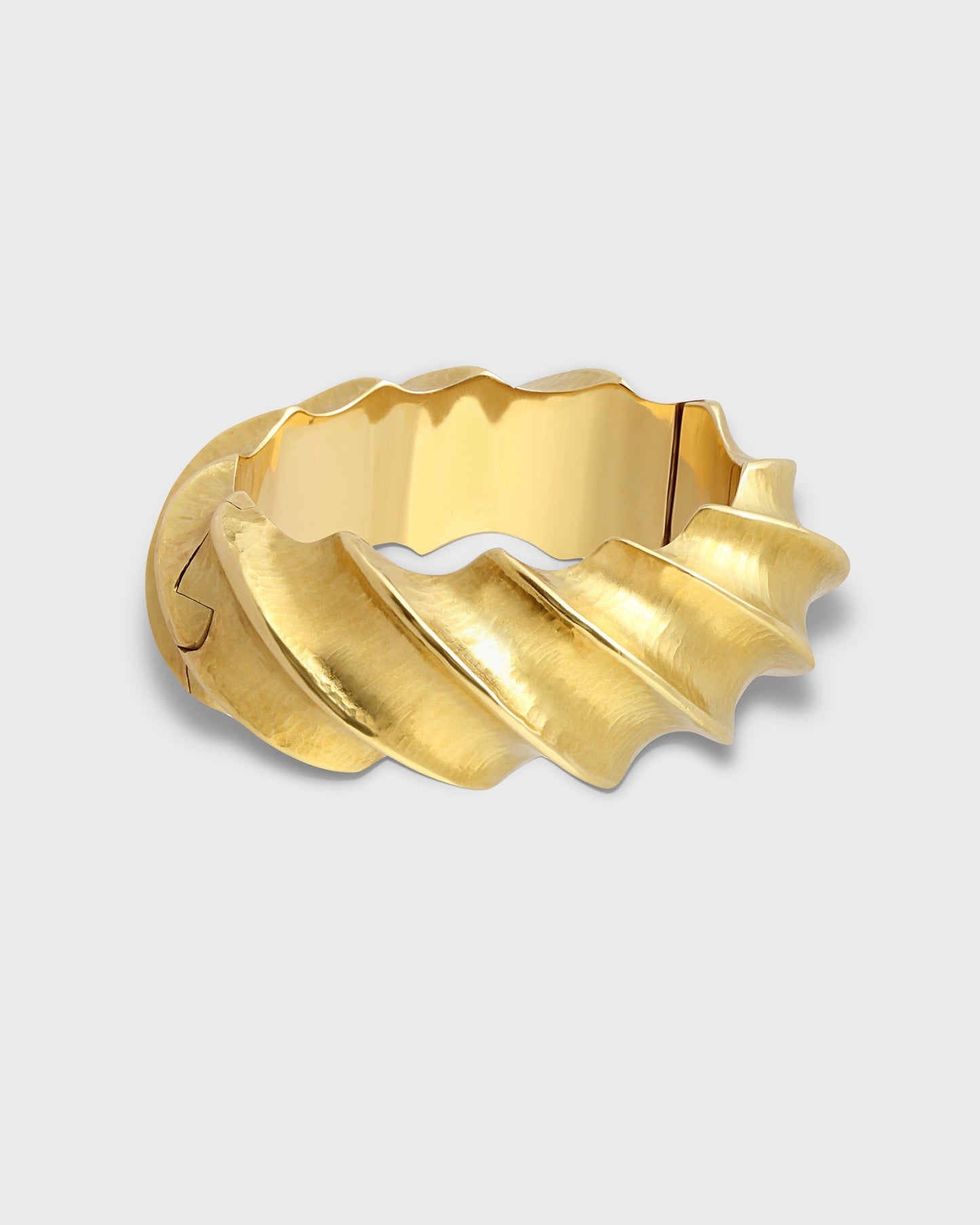 GRIMA YELLOW GOLD BANGLE, 1980s