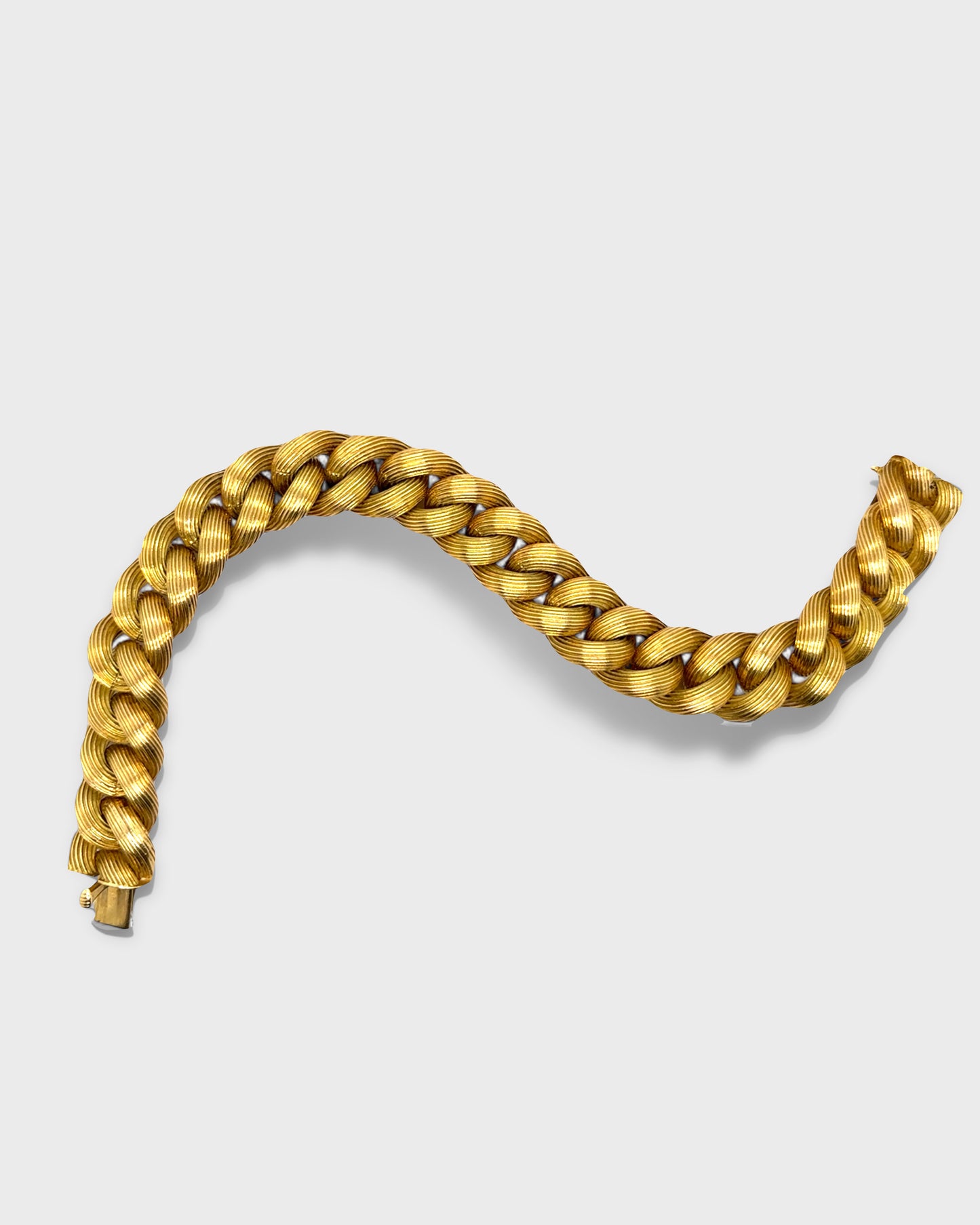 WEINGRILL YELLOW GOLD BRACELET, 20th CENTURY