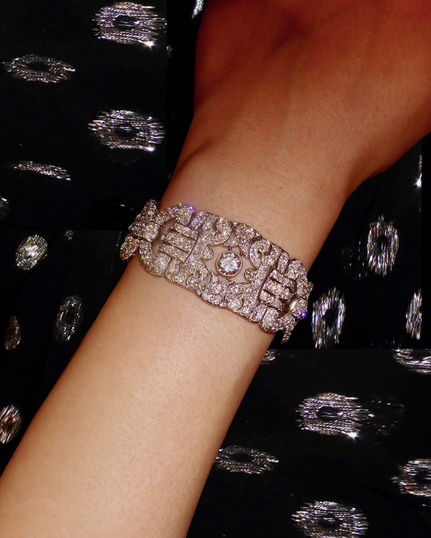 ART DÉCO DIAMOND & PLATINUM BRACELET, 1920s