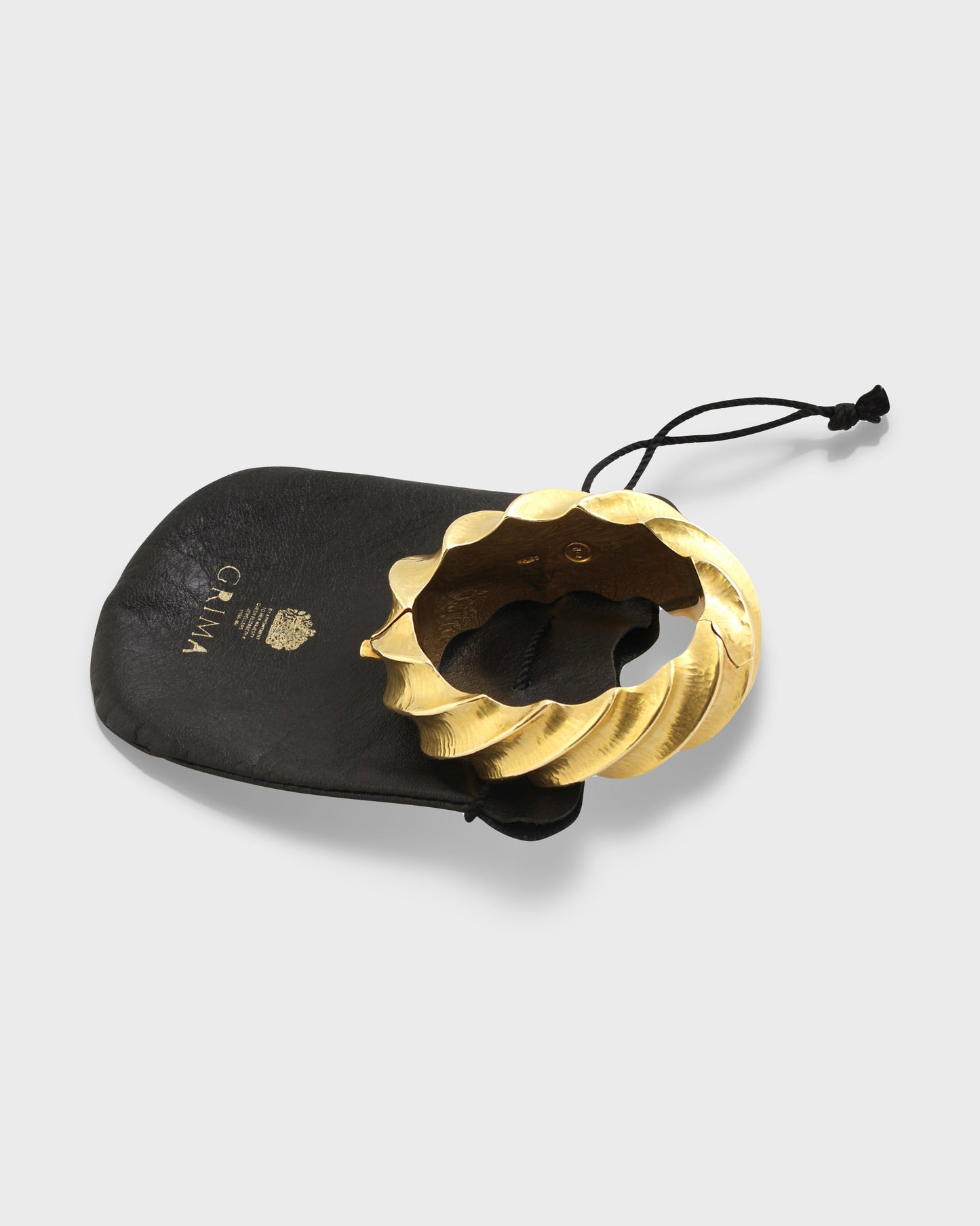 GRIMA YELLOW GOLD BANGLE, 1980s
