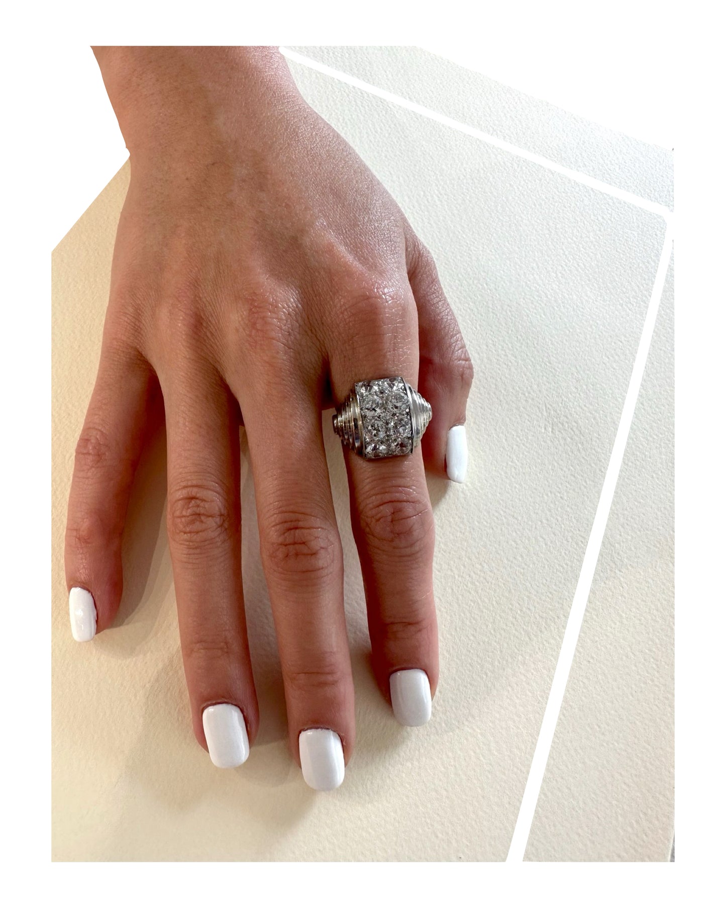 RENÉ BOIVIN DIAMONDS & PLATINUM RING, 1934