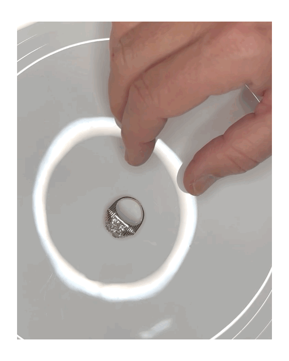 RENÉ BOIVIN DIAMONDS & PLATINUM RING, 1934