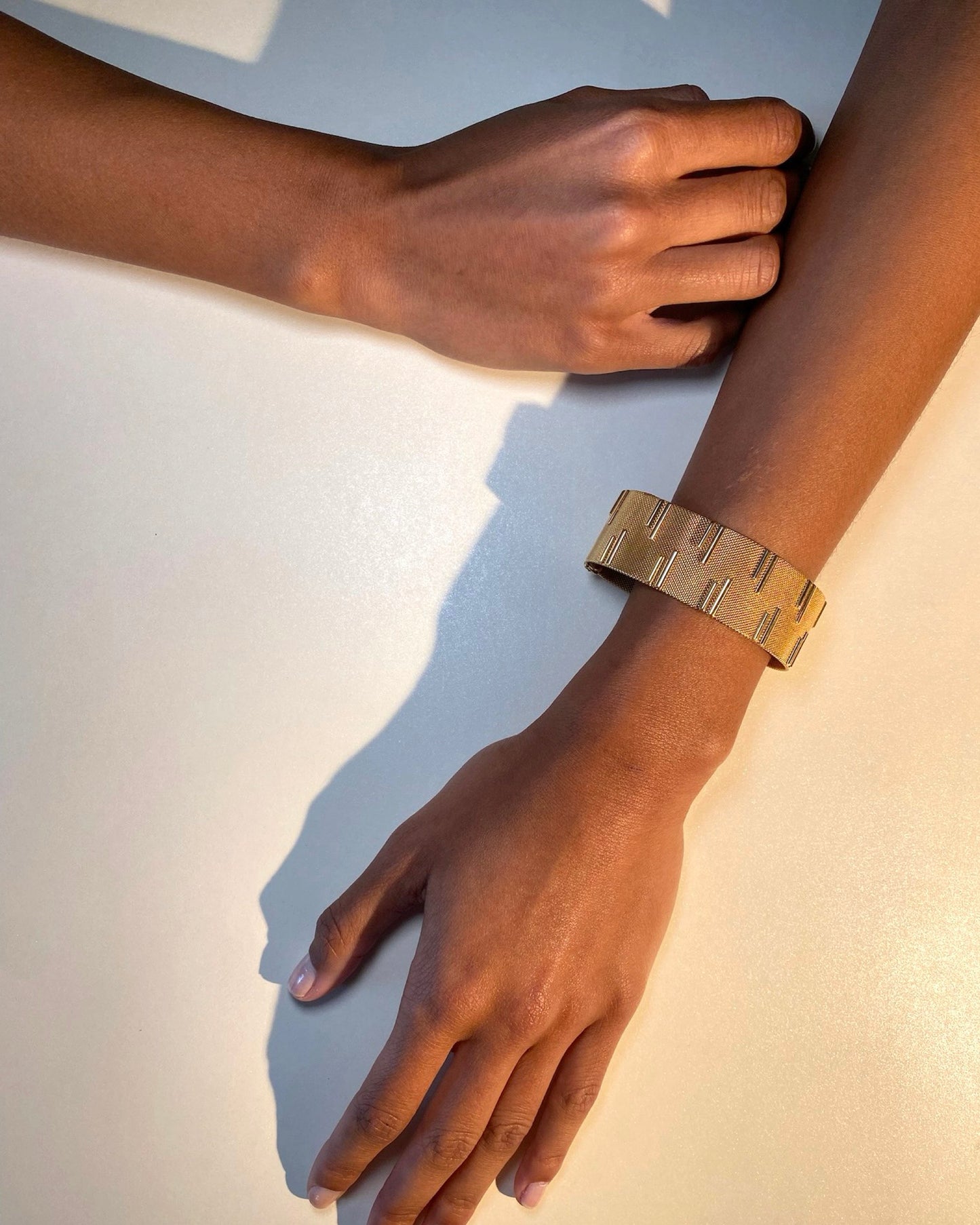 MILANAISE YELLOW GOLD BRACELET, 1960s