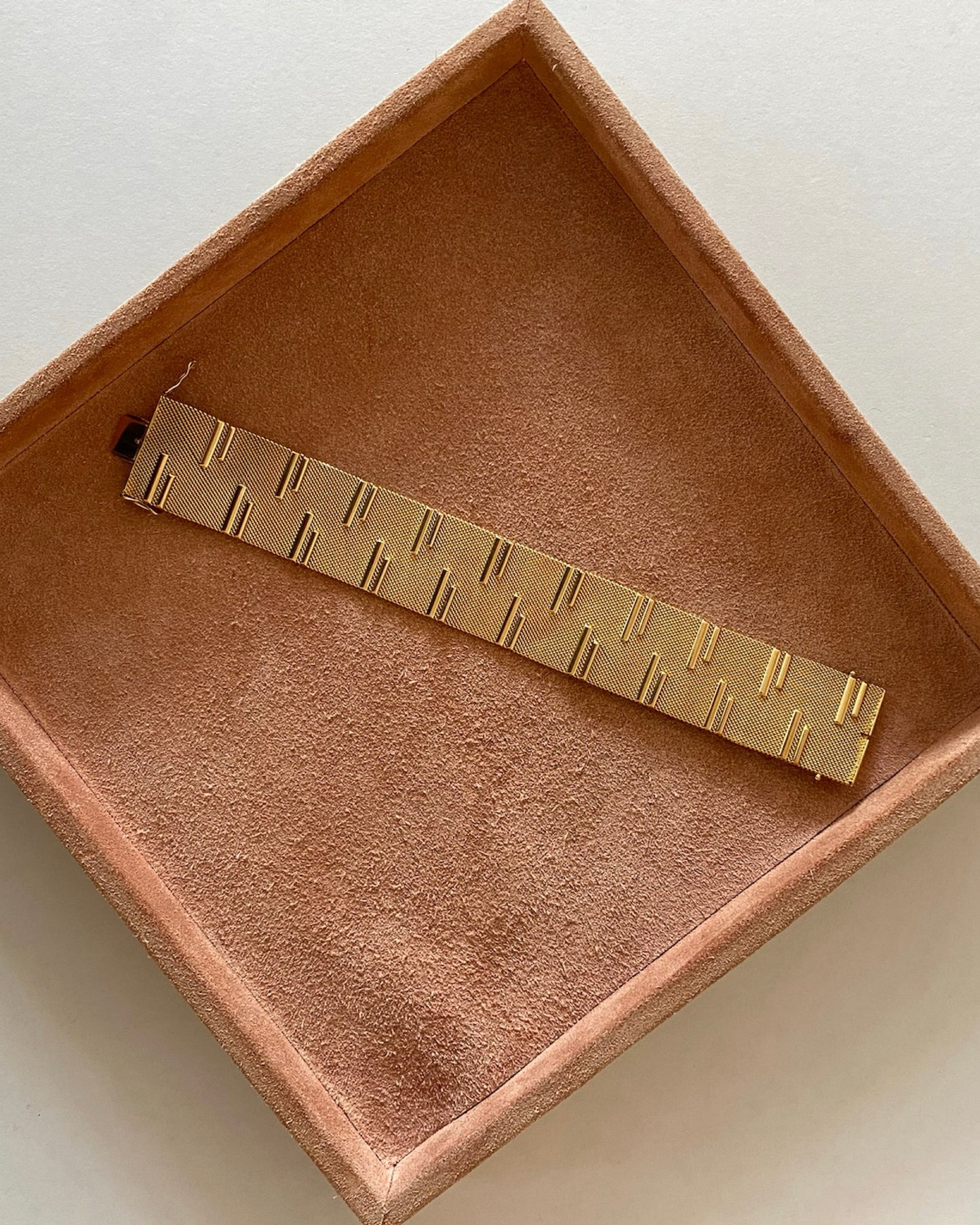 MILANAISE YELLOW GOLD BRACELET, 1960s