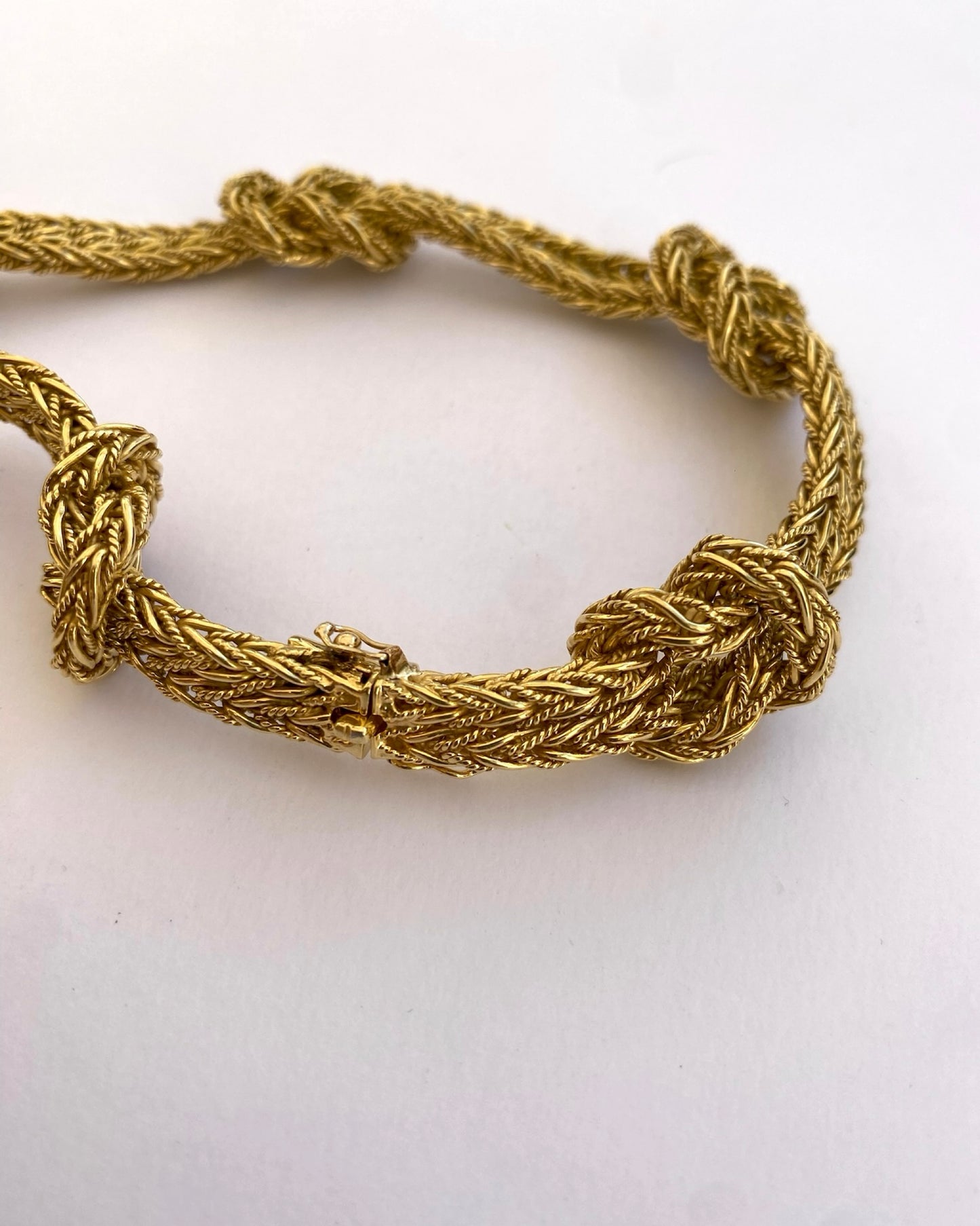 BUCCELLATI YELLOW GOLD TWO-LENGTH NECKLACE, 20th CENTURY