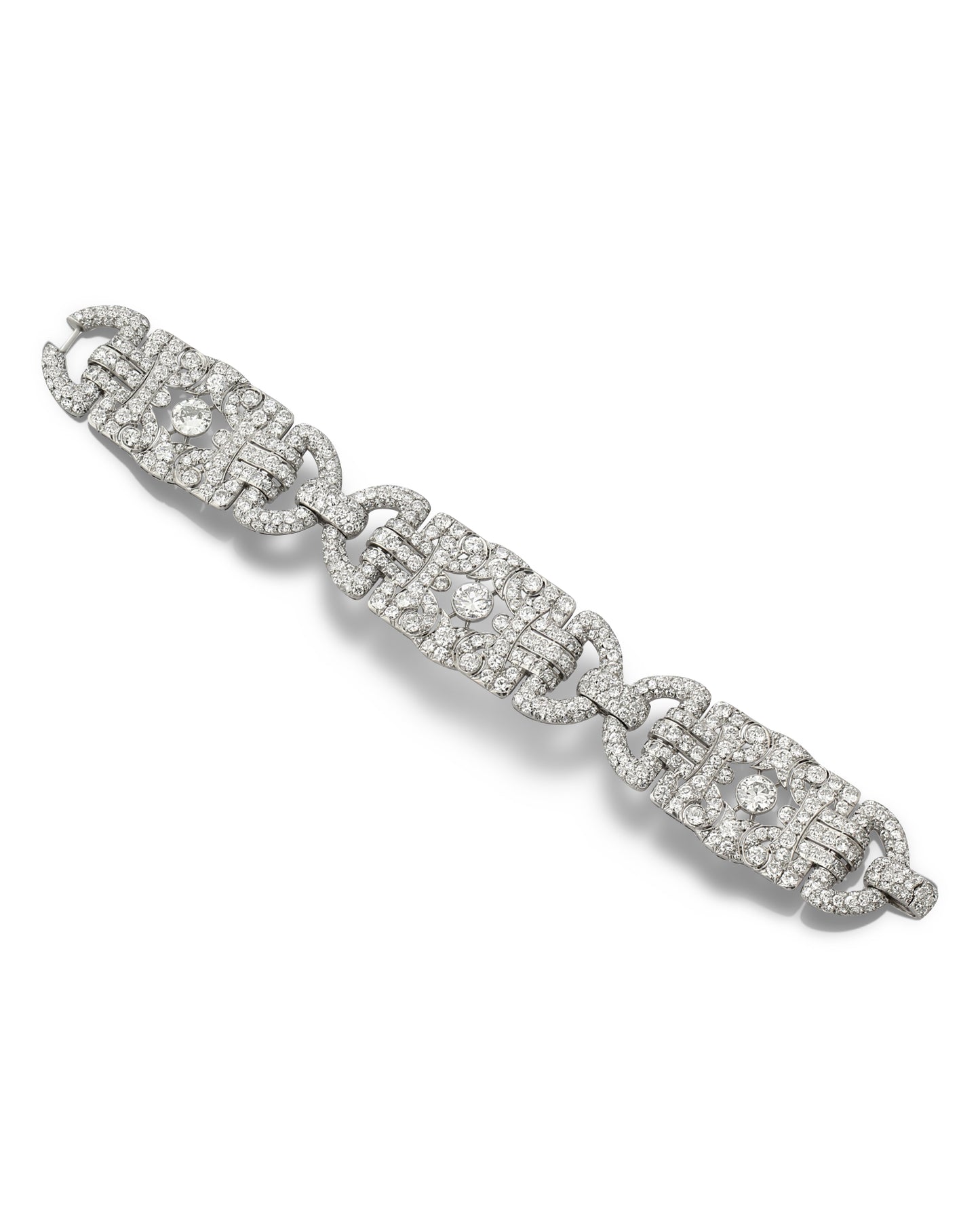 ART DÉCO DIAMOND & PLATINUM BRACELET, 1920s