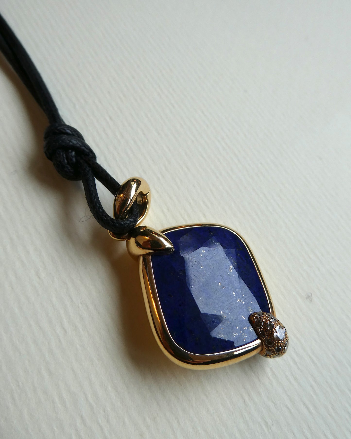 POMELLATO 'RITRATTO' LAPIS, DIAMOND & ROSE GOLD PENDANT, 2017