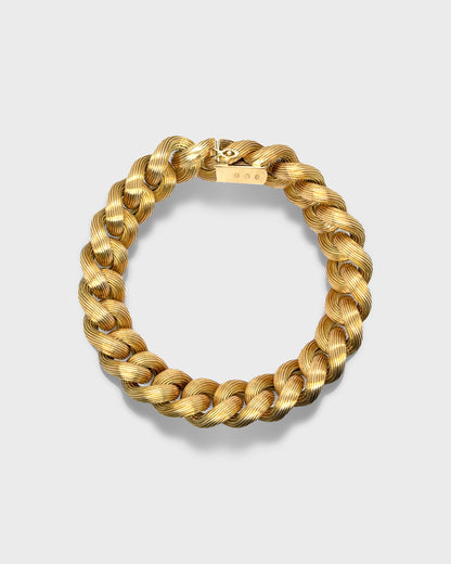 WEINGRILL YELLOW GOLD BRACELET, 20th CENTURY