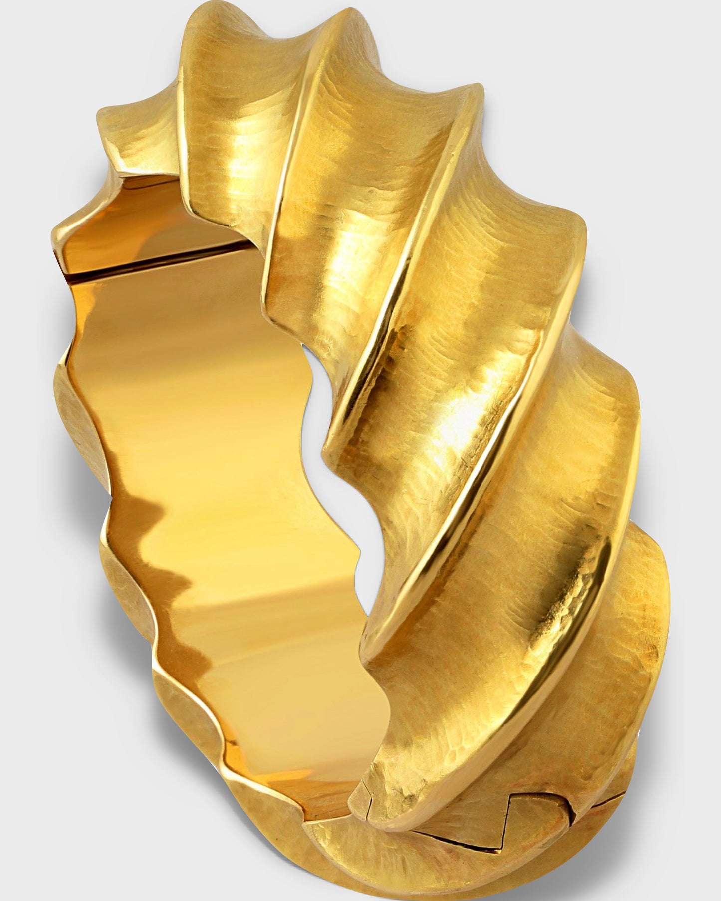 GRIMA YELLOW GOLD BANGLE, 1980s
