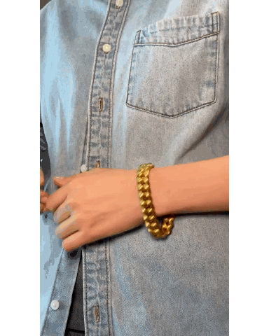 WEINGRILL YELLOW GOLD BRACELET, 20th CENTURY