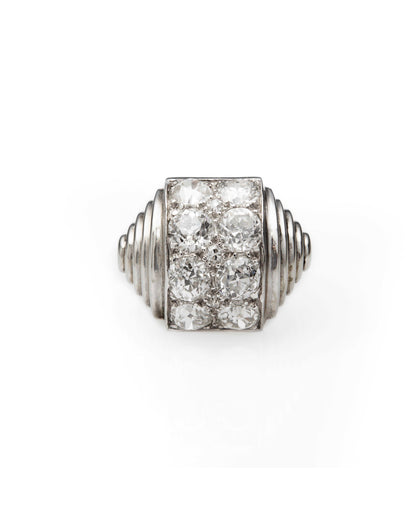 RENÉ BOIVIN DIAMONDS & PLATINUM RING, 1934