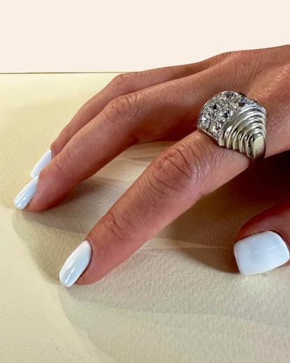RENÉ BOIVIN DIAMONDS & PLATINUM RING, 1934