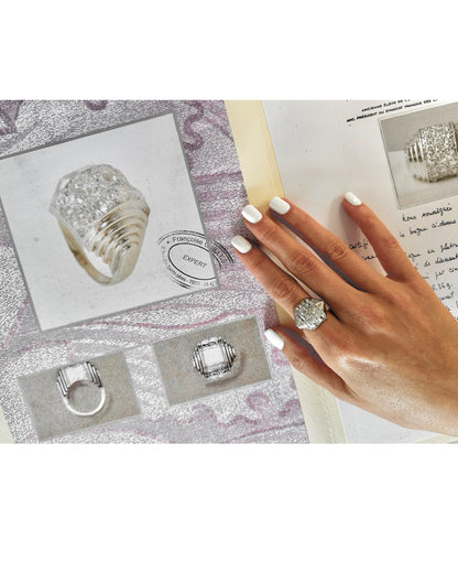 RENÉ BOIVIN DIAMONDS & PLATINUM RING, 1934