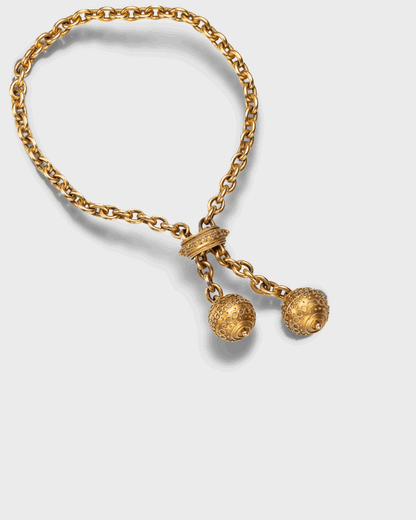 ROSE GOLD OTTOMAN CHARM BRACELET, 1900s