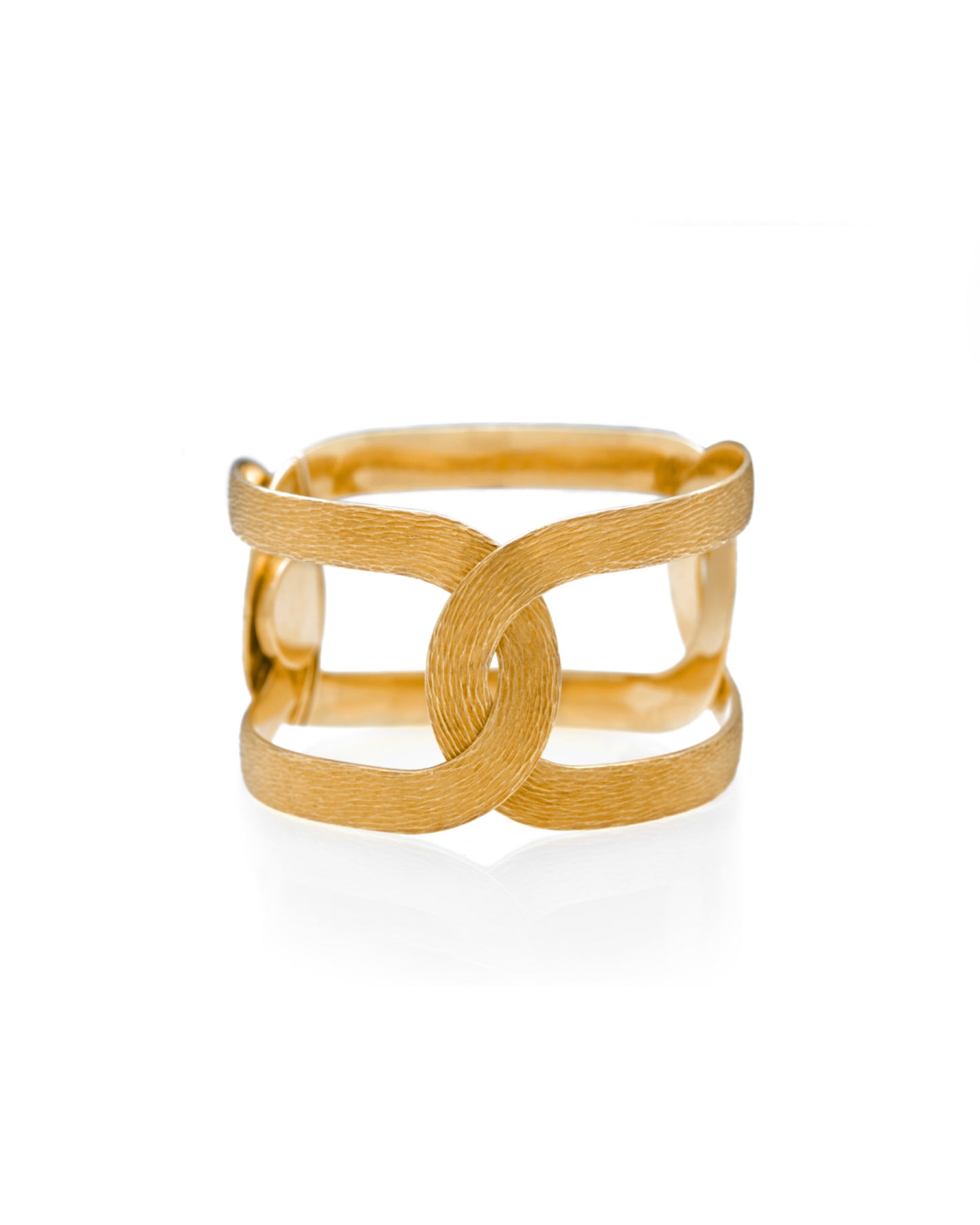 BVLGARI THREE-LINK GOLD BRACELET, 1970s