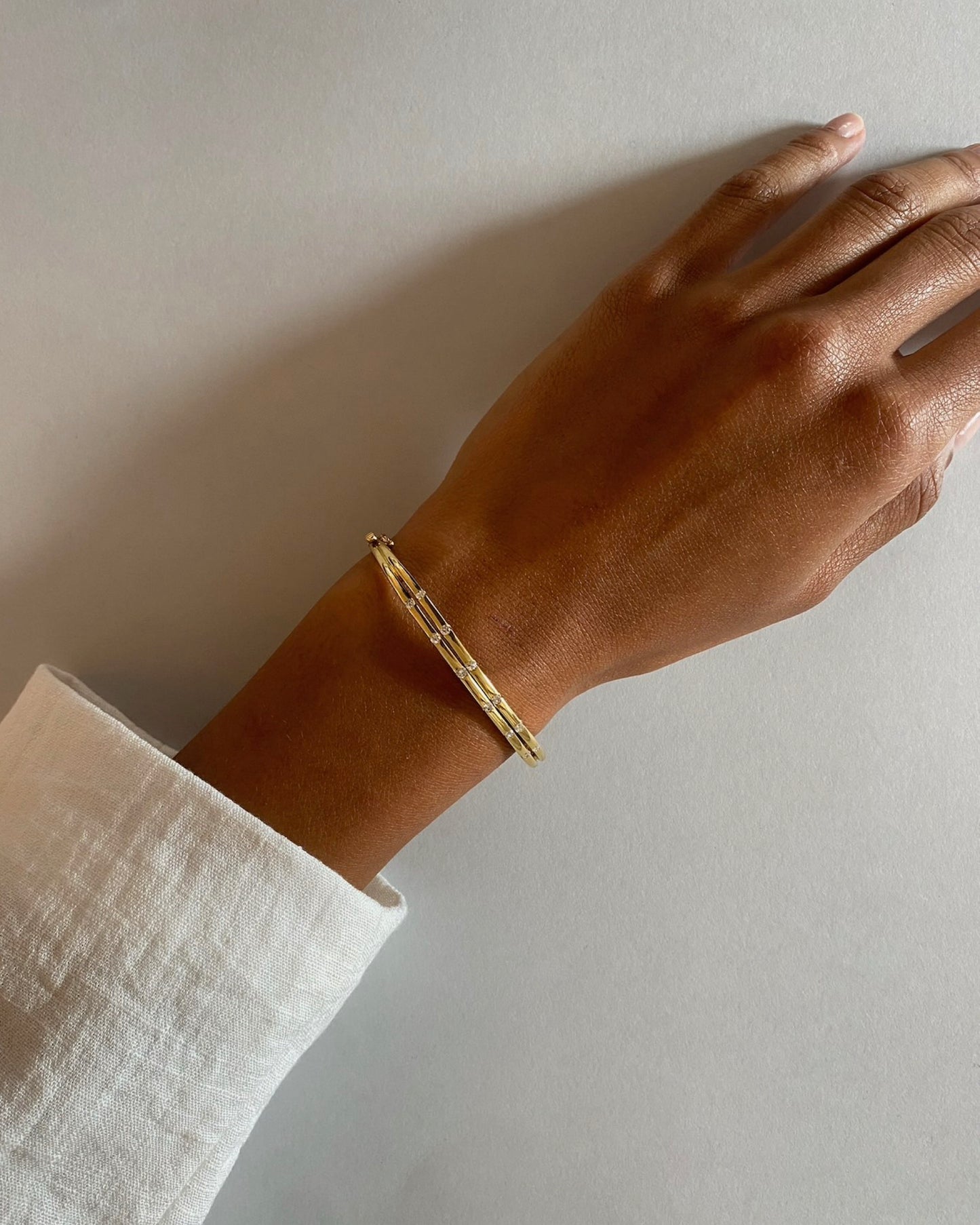 DIAMOND & GOLD BRACELET, 1970s
