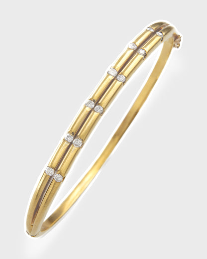 DIAMOND & GOLD BRACELET, 1970s