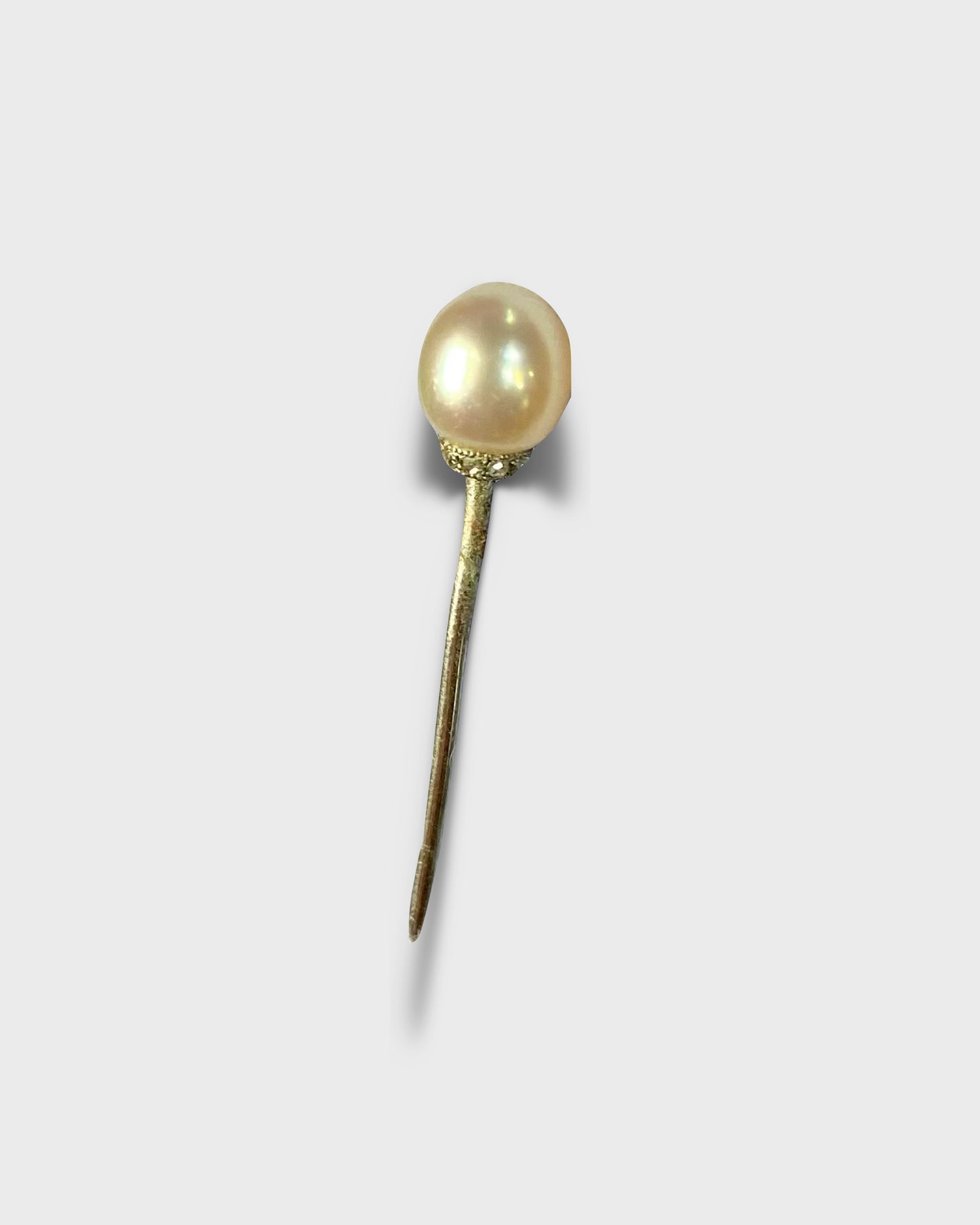 PEARL, DIAMOND & PLATINUM TIEPIN, 1910s