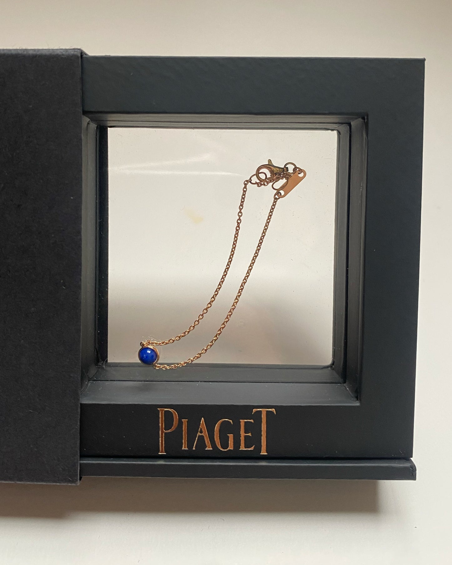 PIAGET 'POSSESSION'  LAPIS & ROSE GOLD BRACELET, 21st CENTURY