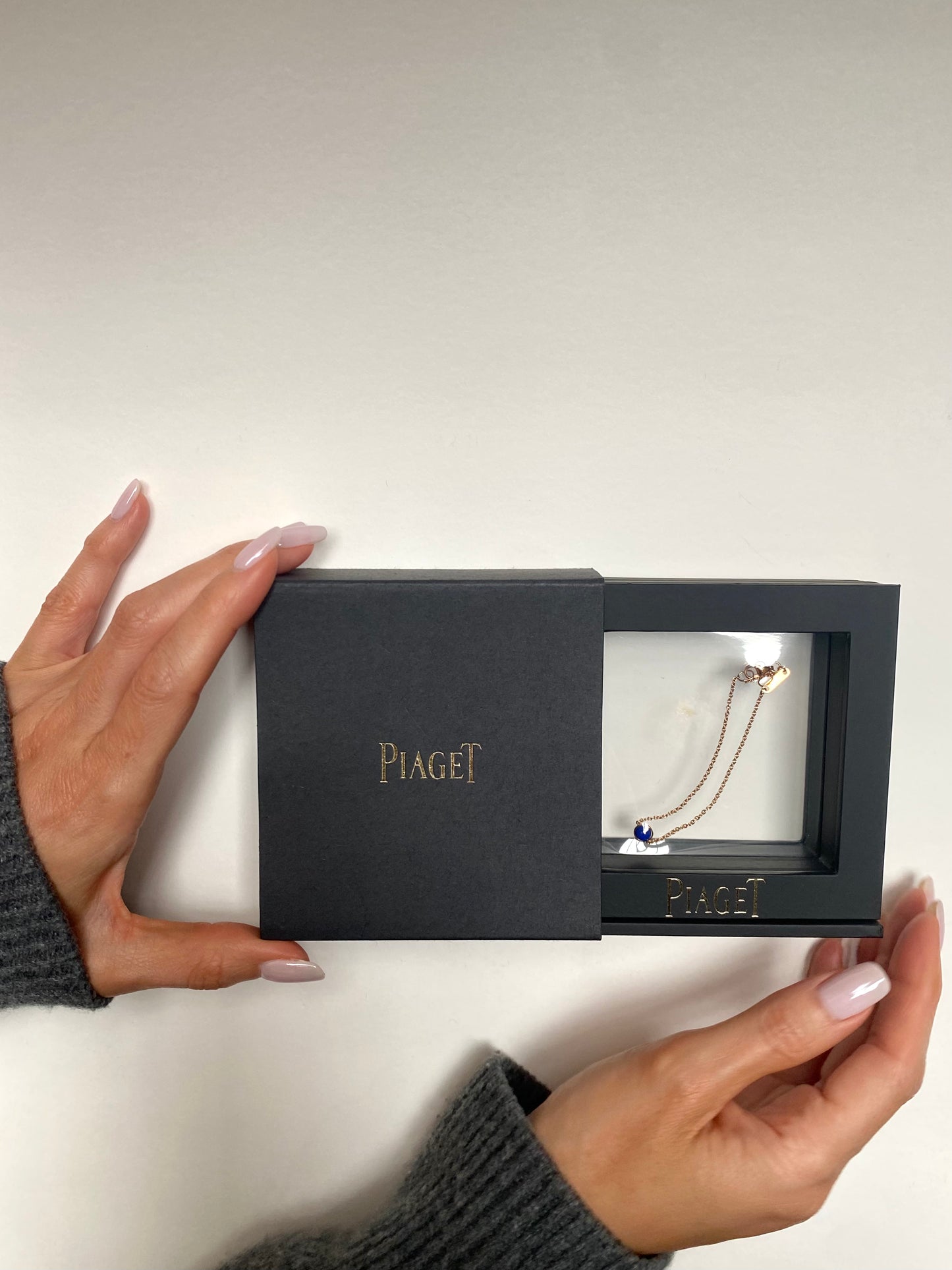 PIAGET 'POSSESSION'  LAPIS & ROSE GOLD BRACELET, 21st CENTURY