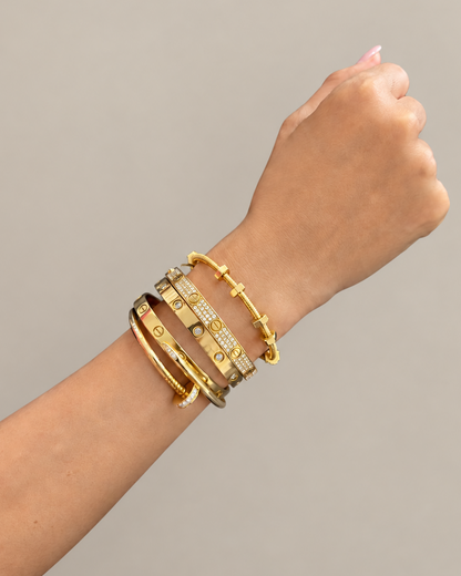 CARTIER 'ÉCROU DE CARTIER' ROSE GOLD BRACELET, 2018