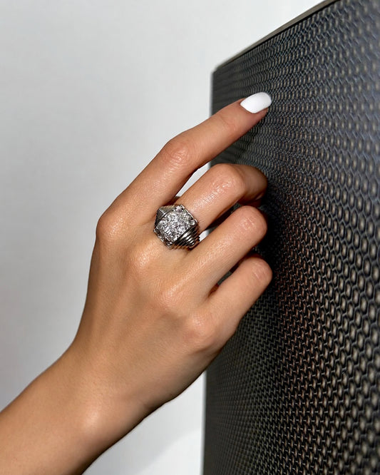 RENÉ BOIVIN DIAMONDS & PLATINUM RING, 1934