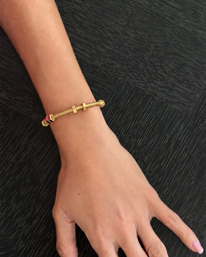 CARTIER 'ÉCROU DE CARTIER' ROSE GOLD BRACELET, 2018