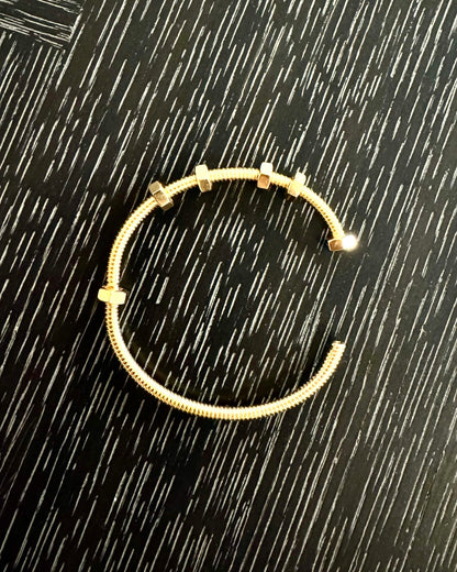 CARTIER 'ÉCROU DE CARTIER' ROSE GOLD BRACELET, 2018