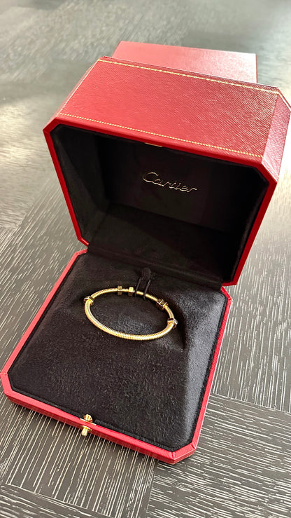 CARTIER 'ÉCROU DE CARTIER' ROSE GOLD BRACELET, 2018