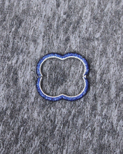 CACCIARI SALVATI SAPPHIRE, DIAMOND & YELLOW GOLD BRACELET, 1990s