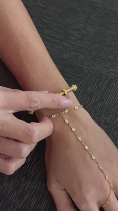 CARTIER 'ÉCROU DE CARTIER' ROSE GOLD BRACELET, 2018