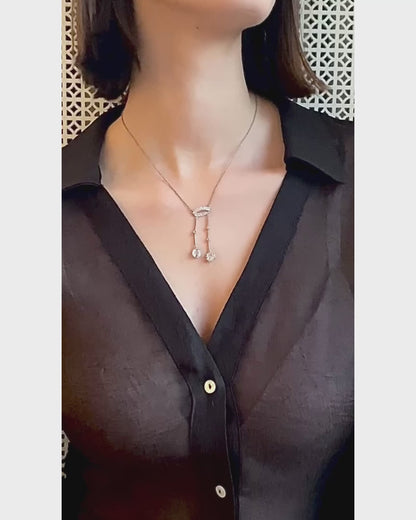 BELLE ÉPOQUE DIAMONDS & PLATINUM NECKLACE, 1915