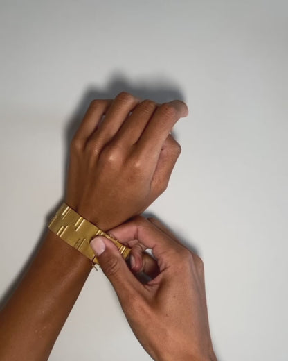 MILANAISE YELLOW GOLD BRACELET, 1960s